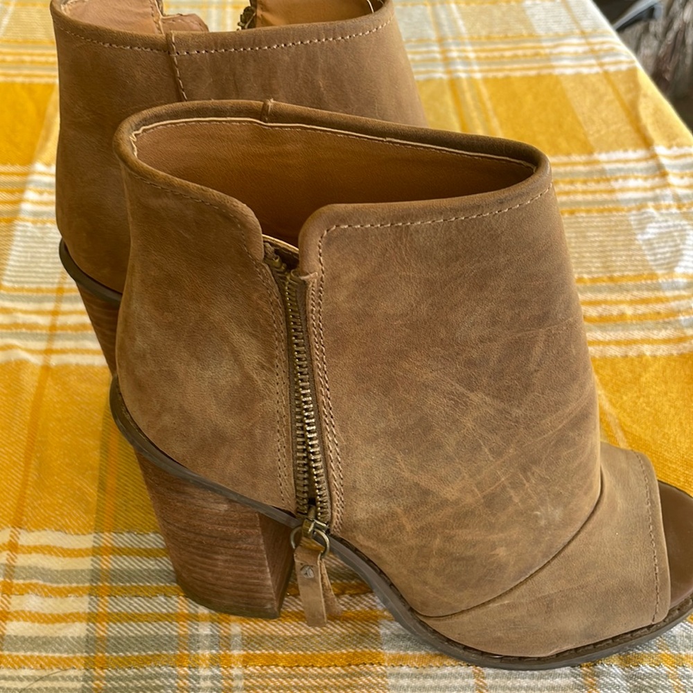 High heeled booties!